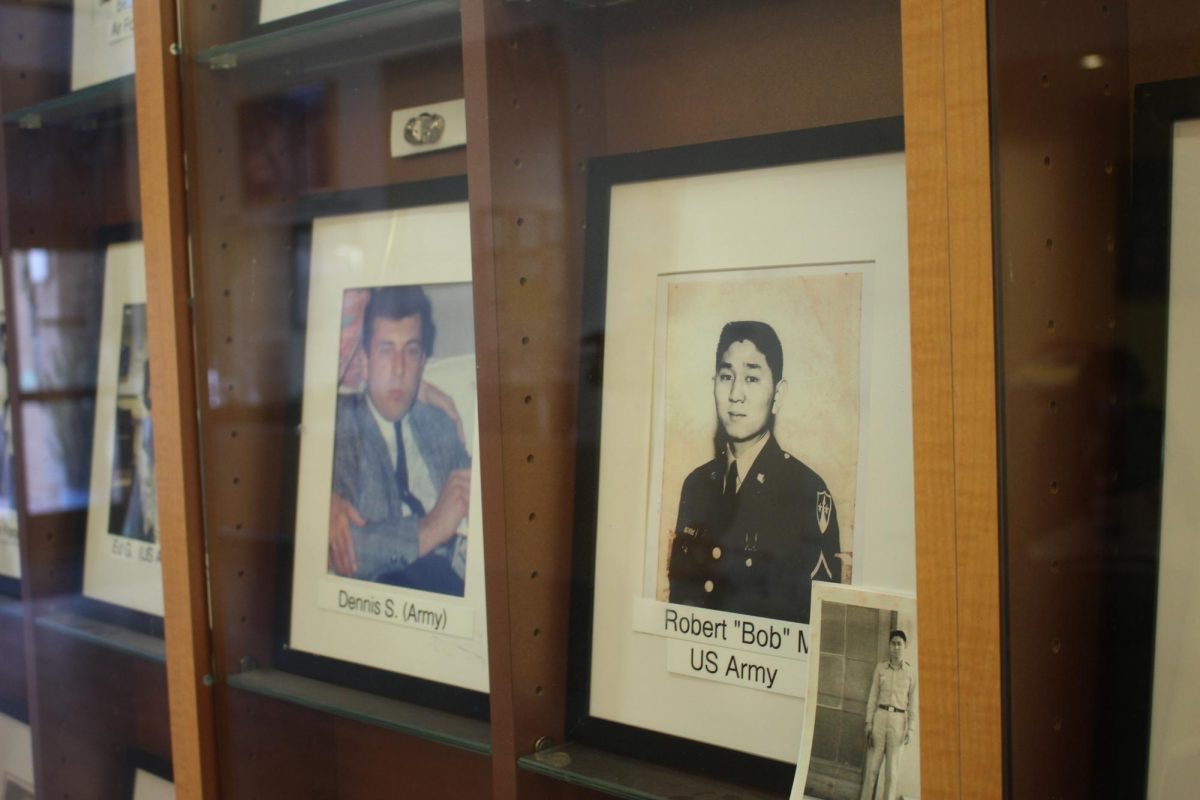 10900 Telephone Road Ventura, Calif., is home to one of many CalVet homes across California, acting as a haven for veterans to live and find community. Through the main entrance of the home before you enter the dining room, there is an honorary wall with displays of pictures showcasing the many residents that have served the United States of America. These pictures capture moments from when the residents were in service. These photos stretching the length of the wall shows how much respect and honor the home provides for the incredible people that risked their lives for their country.