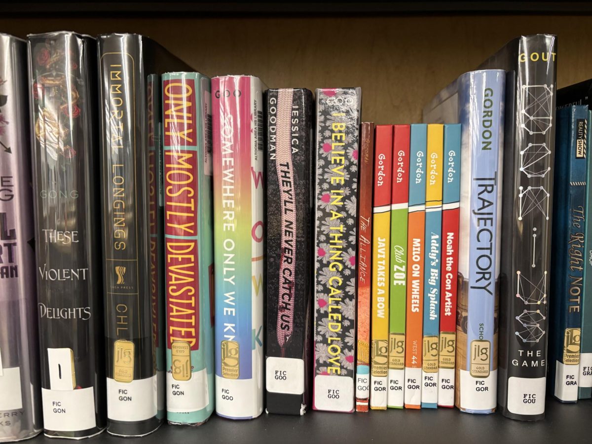 The high school library offers students books from a wide variety of genres. Whether the student prefers an informative read or an exhilarating adventure, they will find something to their taste in the library. 