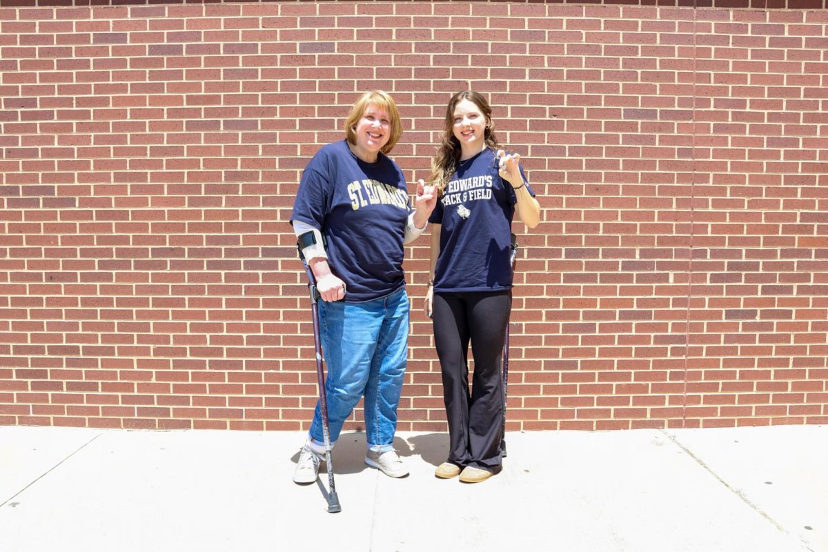 Coppell senior Lauren Sanchez recently signed to St. Edward’s University for track and field. Sanchez was inspired to join the sport because of her mother, Rosemary Sanchez, who was born with cerebral palsy. Photo by Reece Murry