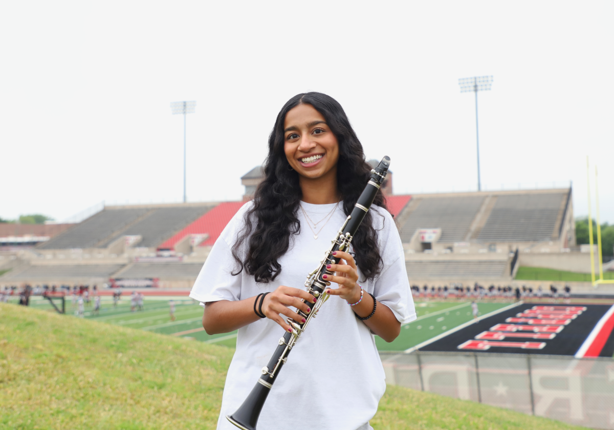 Coppell High School senior Pavithra Vijaykumar serves as the president of Coppell Band. Vijaykumar has been a member of Coppell Band for four years, leading through determination and dedication.