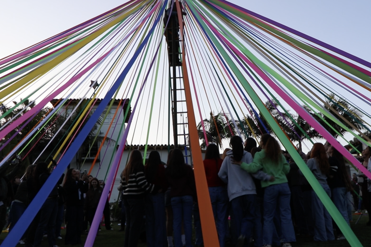 'It's such a staple of Archer': Senior class sets up Maypole in annual tradition