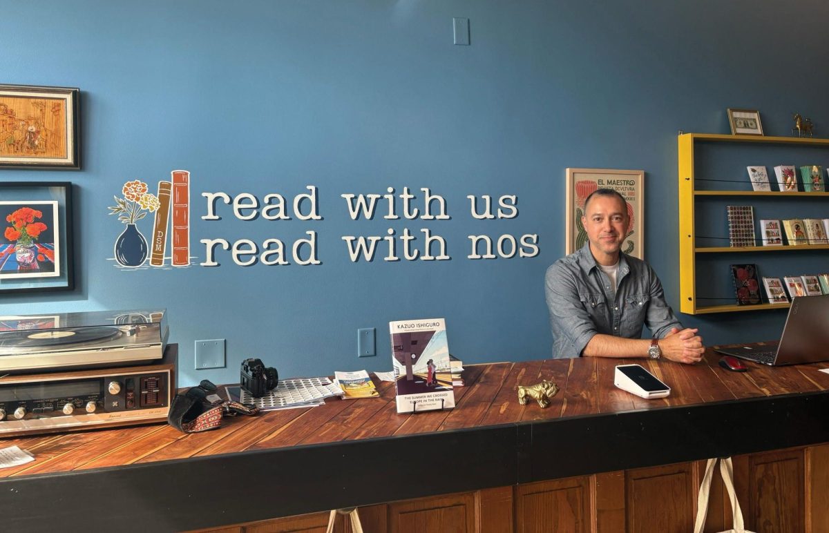 Luis Luján, the owner of Nos Books, hopes to reflect the Dogtown neighborhood in the book collection he curates at the store.