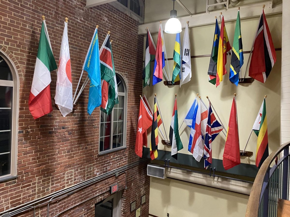 Over 50 countries are represented in Davidson’s student body.  