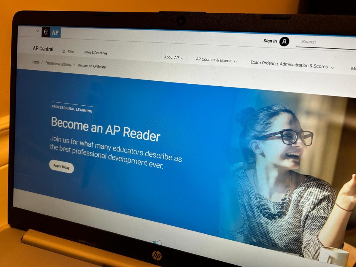 Thousands of teachers, called AP readers, work for hours behind the scenes to manually read and score the free-response questions for every AP exam.