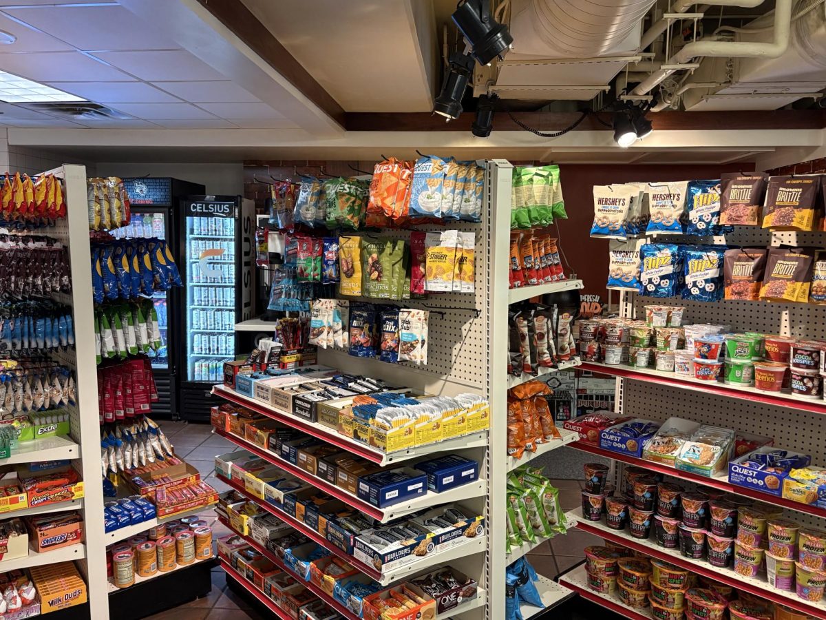 Students said prices for some goods vary between Davis Cafe (pictured) and Commons Market.  